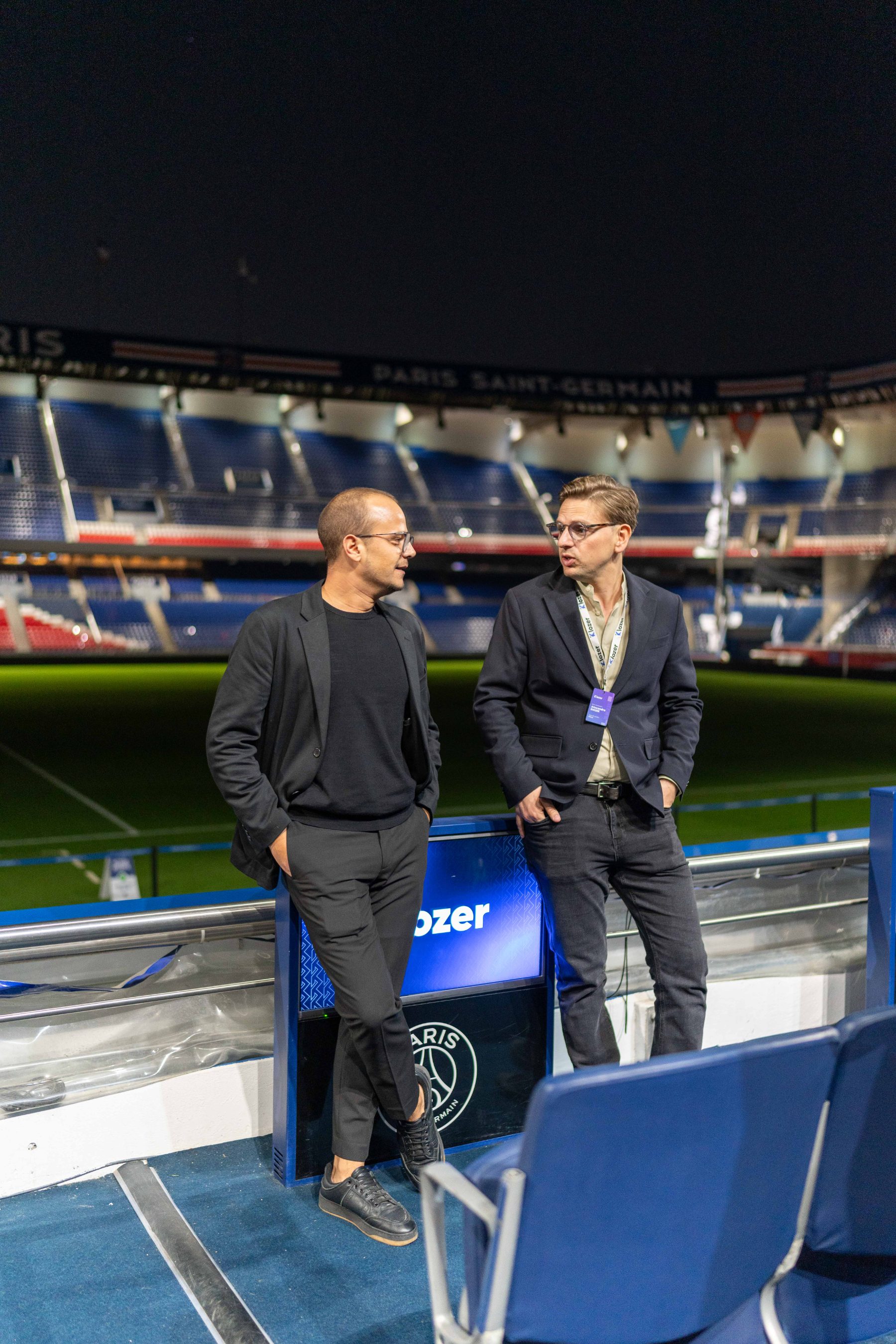 Ruben et Alexandre au Parc des Princes